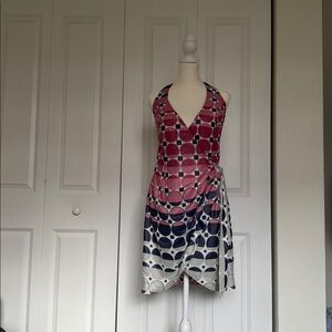 Miss Sixty dress with pink and blues tones